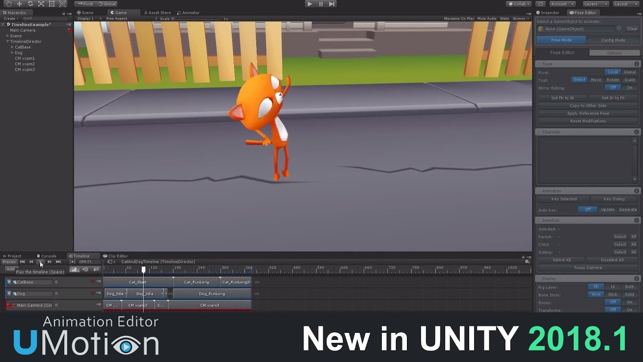 UMOTION. Ru. Animation edits