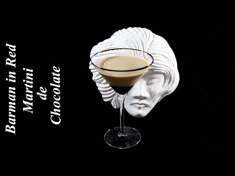 como hacer un MARTINI DE CHOCOLATE