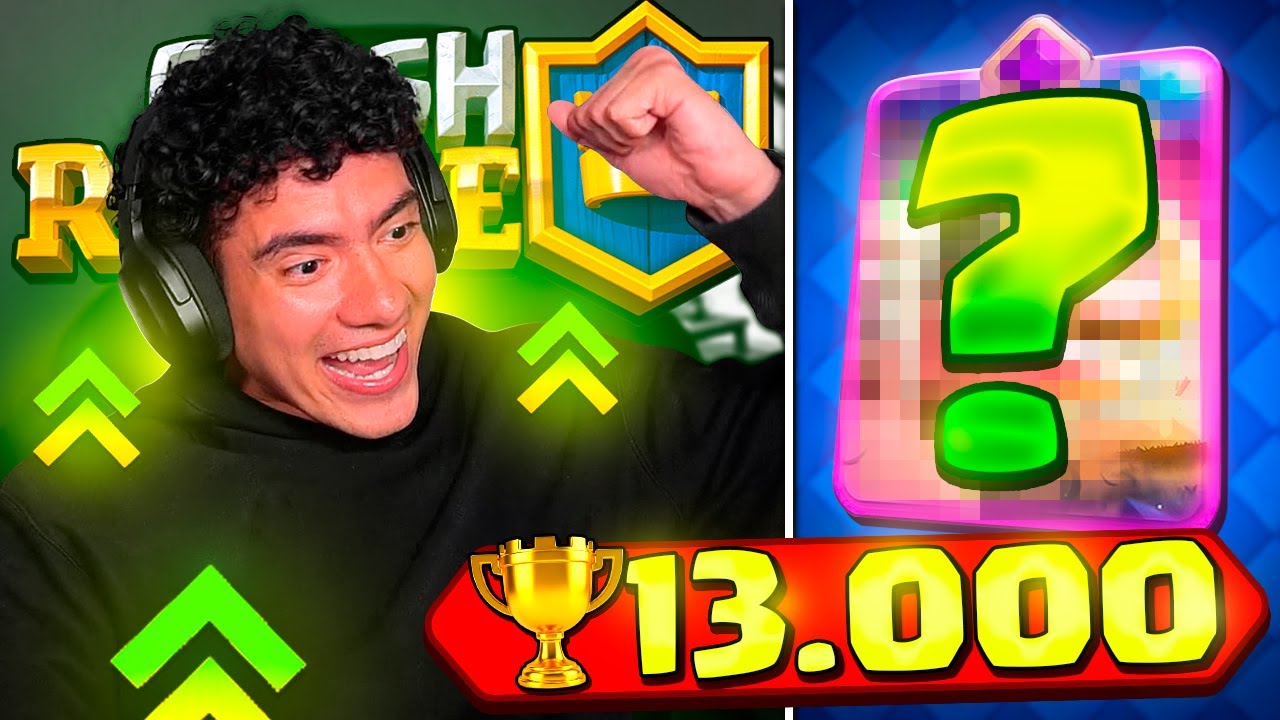 LLEGO A LAS 13 MIL COPAS EN CLASH ROYALE DESPUES DE PONER ESTA CARTA EN MI MAZO - TheDonato live