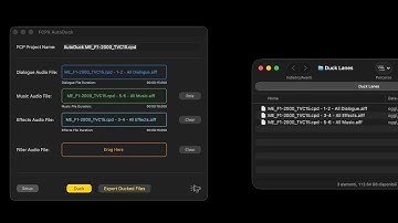 FCP AutoDuck: October 2025 Update Tutorial