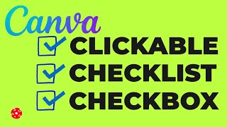 How to Add Clickable checkboxes in Canva 📋