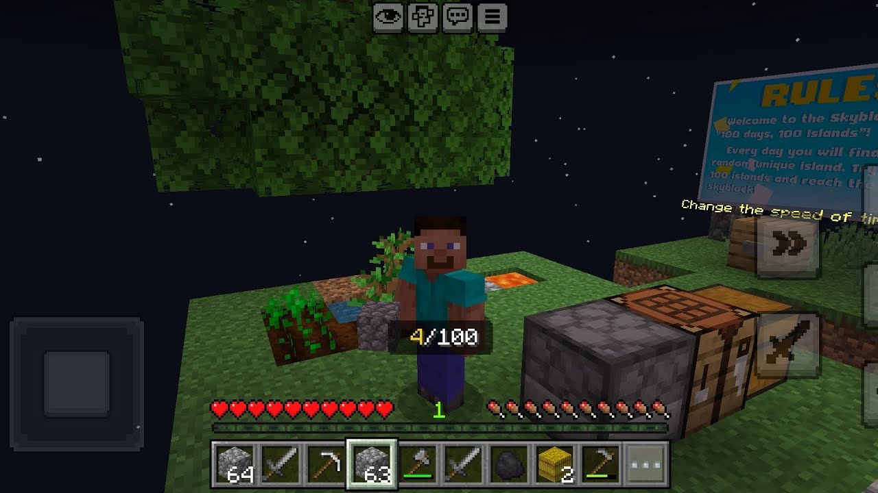 New series skyblock 100 days 100 islands part 1 i explored 4 new islands 