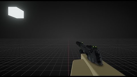 Unfinished Roblox M9A3 viewmodel animation