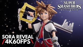 Super Smash Bros. Ultimate Sora Reveal | Upgraded to 4K 60FPS