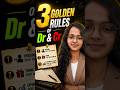 3 Golden Rules of Dr. and Cr. #shorts #viral shorts #commercestream