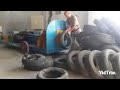 خط إعادة تدوير الإطارات tire recycling line