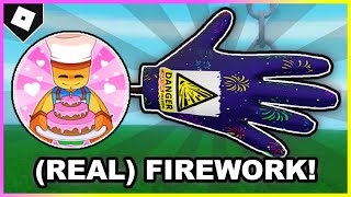 How to ACTUALLY get FIREWORK GLOVE + \\