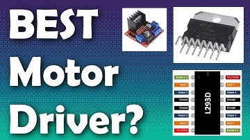 Best Motor driver L293D or L298N