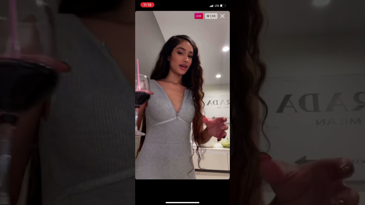 Lala Baptiste aka LalaTheIslandGal IG Live 11/16 - YouTube