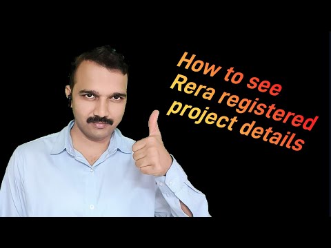 How to see online Rera registered project details @Real Estate Tech #maharera