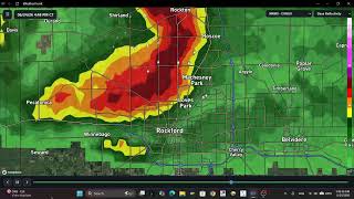June 24, 2026 Radar Replay 12 Hours for Rockford