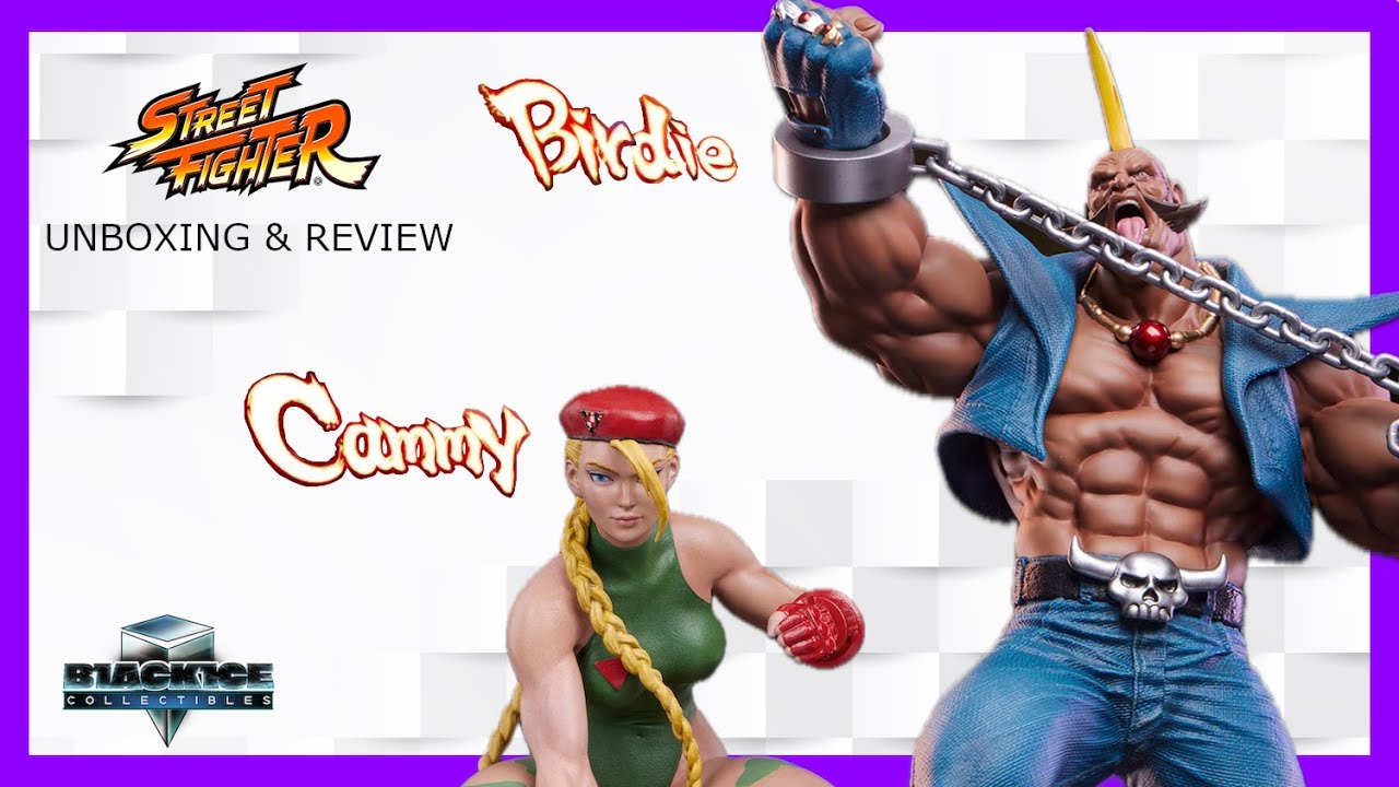 CAMMY & BIRDIE 1/10 SCALE STATUE UNBOXING & REVIEW | STREET FIGHTER JAM | PCS