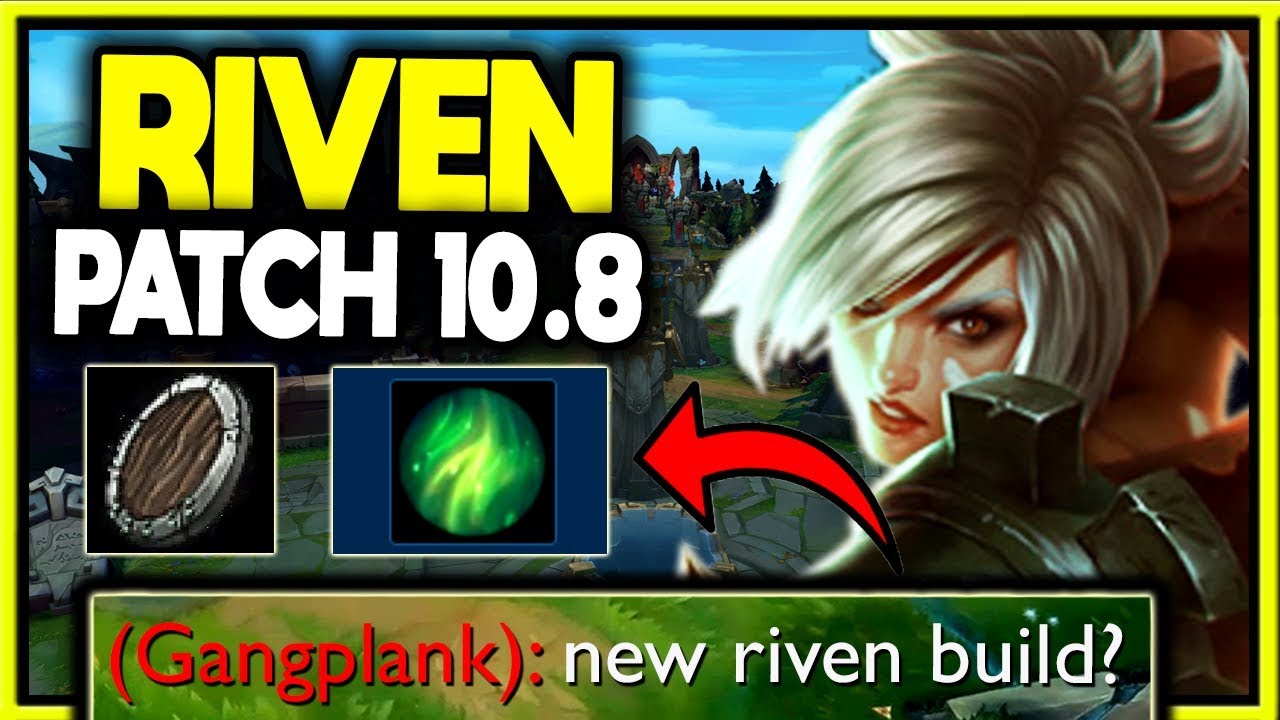 BEST RIVEN TRADING BUILD VS POKE PATCH 10.8+ - SEASON 10 RIVEN TOP LANE ...
