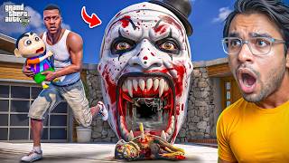 GTA V : Franklin Found The Serbian Dancing Lady's SECRET HEAD BUNKER! 😨💀