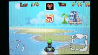 Classic Game Room - MARIO KART SUPER CIRCUIT for GBA screenshot 3