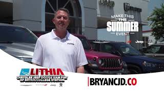 Make This The Summer at Lithia Chrysler Jeep Dodge Ram of Bryan/College Station!