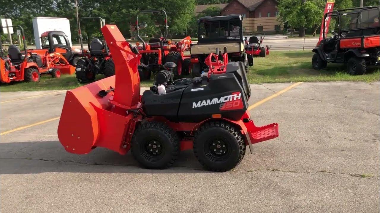Ariens Mammoth 850 4WD Stand On Snow Machine With 2 Stage Snowblower