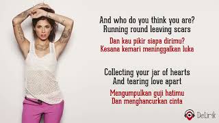 Jar of Hearts - Christina Perri (Lyrics video dan terjemahan)