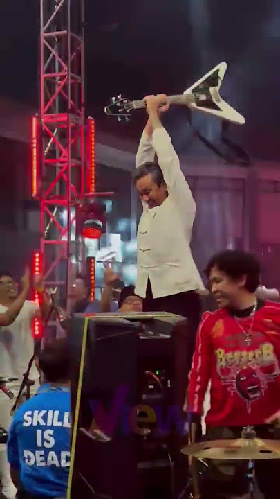 Moment Vincent Gak Jadi Banting Gitar, Tahan!! #shorts