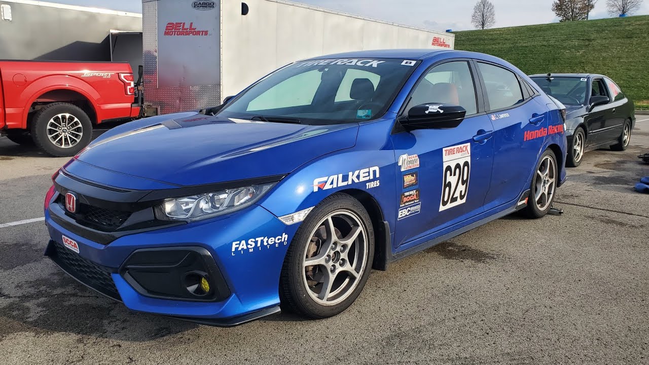 2018 Honda FK7 Fastest Lap at Pitt Race 11/8/2025 - YouTube