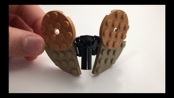 How to Build a LEGO Moth from ONLY 10 Bricks - Tutorial