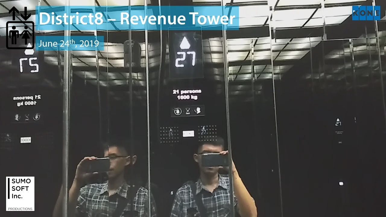 KONE Traction Lifts/Elevators at District8 Revenue Tower, Jakarta