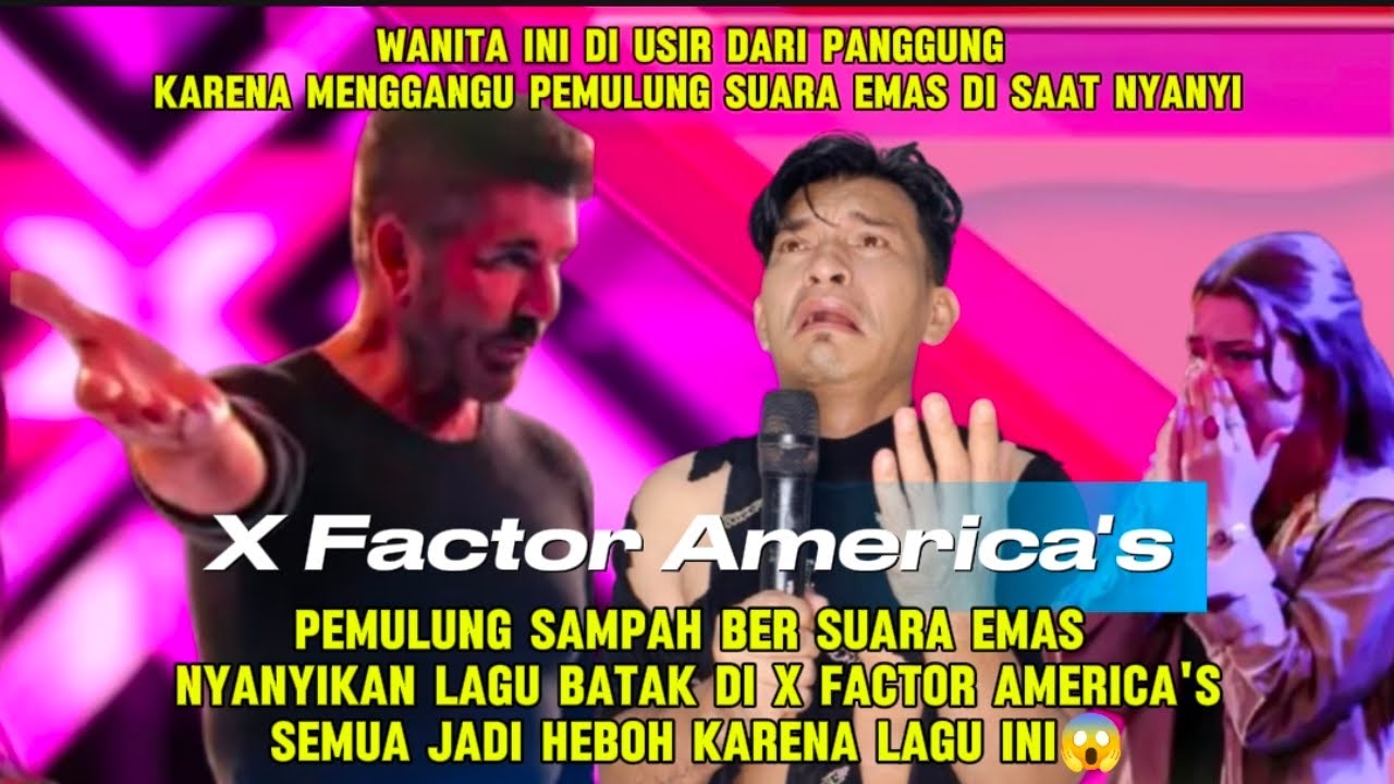 Pemulung Sampah Suara Emas Di Bikin Heboh Oleh Juri X Factor ini😱