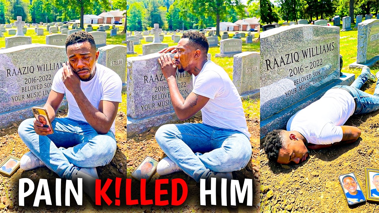 DC Rapper Found DEAD On His Son's Grave - YouTube
