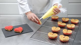 Tour de main - Pocher des choux en forme de cœur