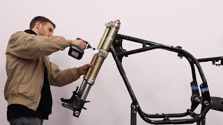 GSXR Fork Conversion - Suzuki GS750 (cognito moto kit)