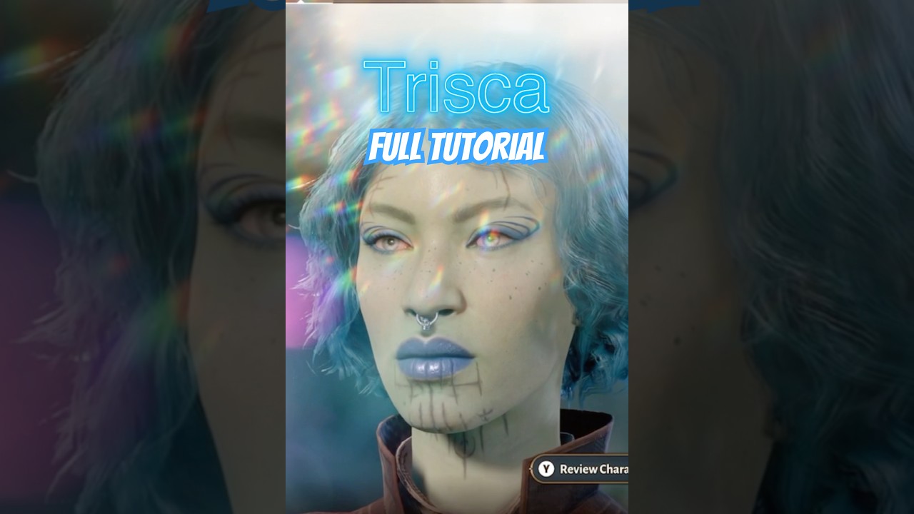 🩵 Trisca ✨ Beautiful Drow 