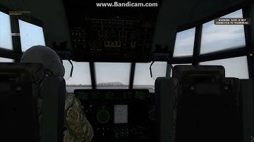 Arma2- C130J Take Off From The USS Nimitz