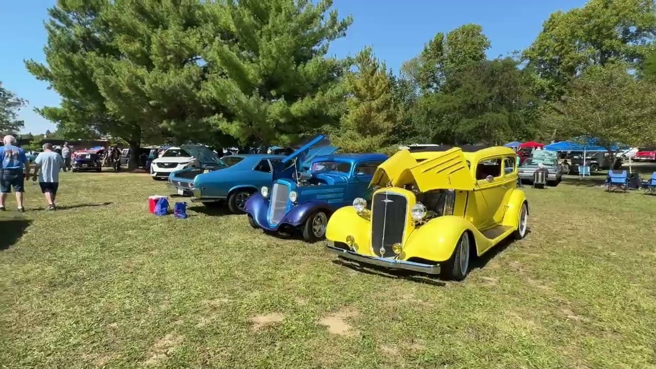 James Dean Run Car Show Fairmount Indiana 2025 | Full Walking Tour of Classic Cars at Playacres Park