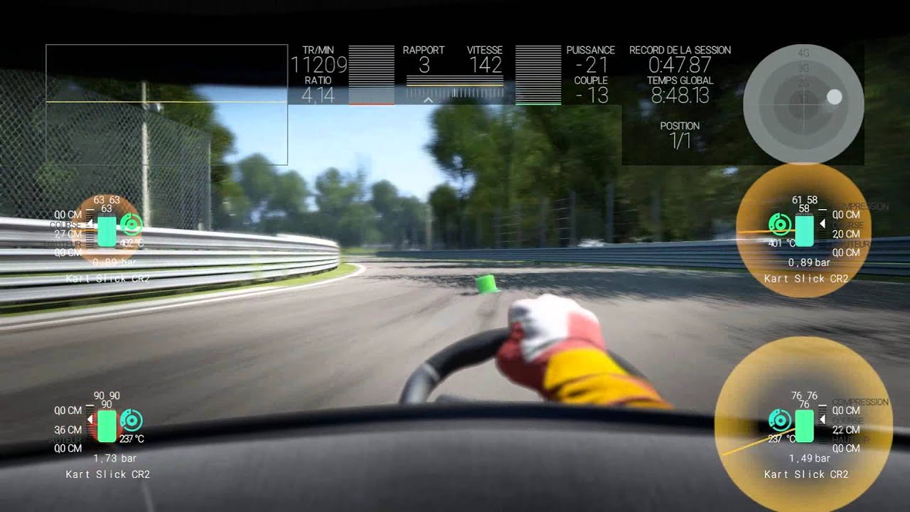 Project cars Super Kart 250CC  MONZA
