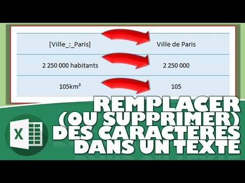 COMMENT MODIFIER OU SUPPRIMER DES CARACTÈRES DANS UN TEXTE AVEC LA FONCTION SUBSTITUE D&rsquo;EXCEL