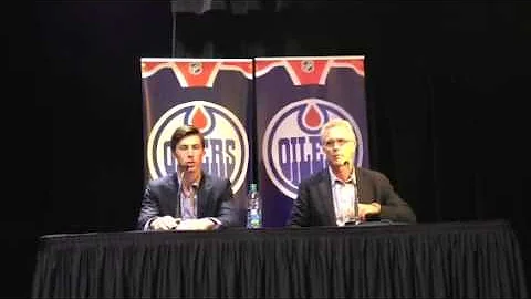Ryan Nugent-Hopkins speaks about his new contract with the E