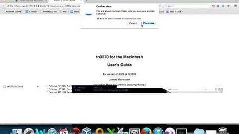 Using 3270 on a mac2