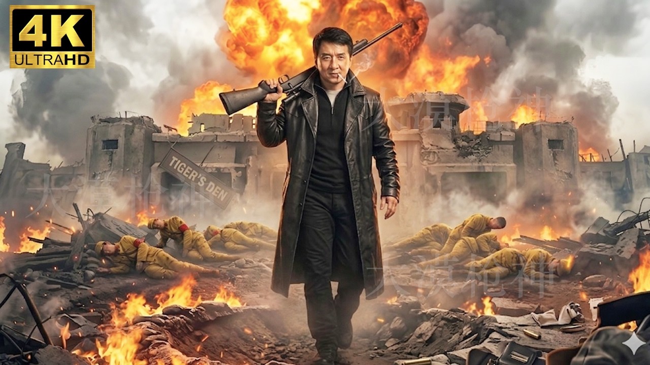 燕雙鷹獨闖虎穴：神級反殺全殲日軍一个中隊！⚔️🔥 #燕雙鷹 #大漠槍神 #兵王 #特工反殺 #諜戰劇 #全程高能