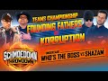 Movie Trivia: Teams Title Match: Founding Fathers vs Korruption IV, Who's The Boss VS Shazam
