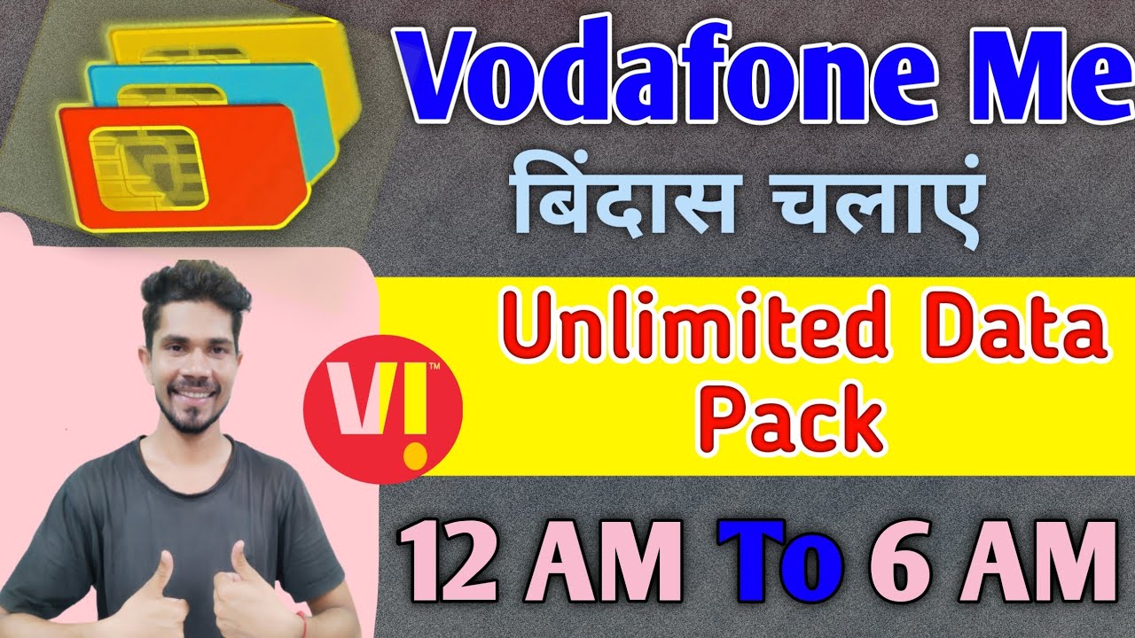 How To Use Unlimited Data Pack In Vodafone वोडाफोन में लिमिटेड पैक