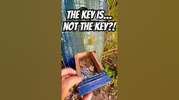 HINT: KEY IS… NOT THE KEY?! This hidden cache has more decoys than I’ve ever seen on a Geocache! 😭