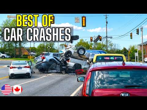 Best of Car Crashes Compilation | USA & Canada - 51