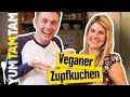 Wie BACKT man eigentlich VEGAN? // Veganer russischer Zupfkuchen mit Tomatolix // #yumtamtam