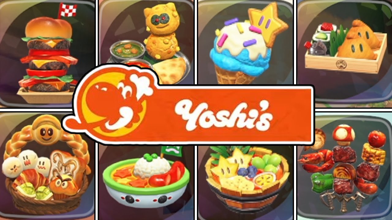 マリオカート ワールド【Switch2】 ヨッシーズ 全ダッシュフードの場所  まとめ ニンテンドースイッチ2