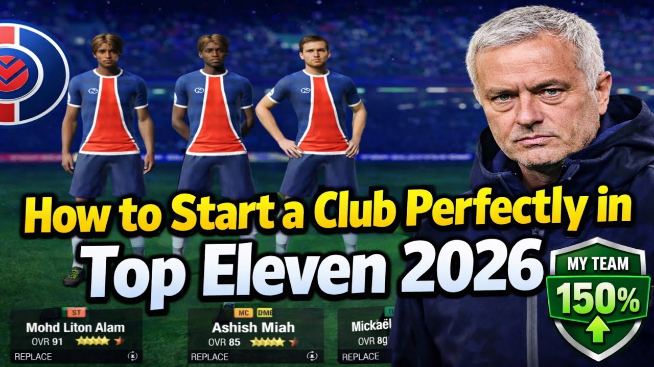 How to Start a Club Perfectly in Top Eleven 2026 | Full Step by Step ...