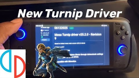 New Turnip Driver 25.2.0 R9 Testing on Odin 2