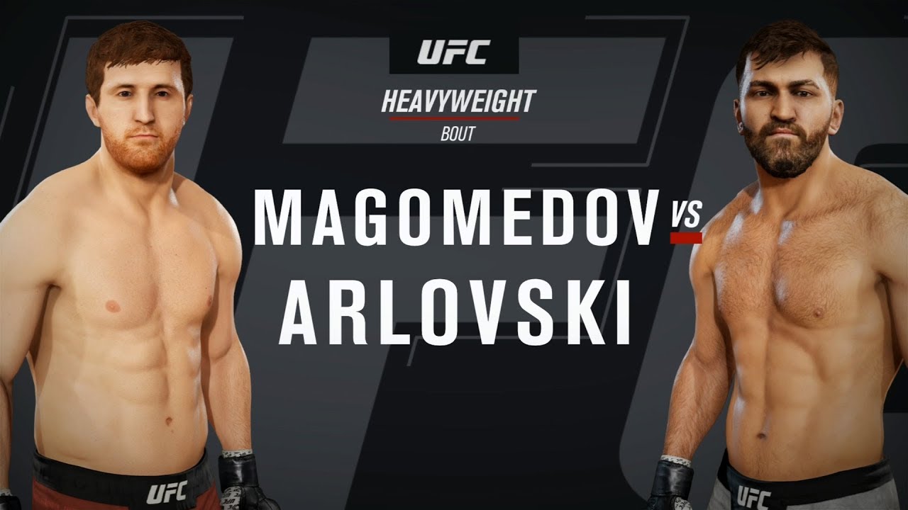 EA Sports UFC 3 - Ruslan Magomedov vs Andrei Arlovski - Gameplay (HD) [1080p60FPS]