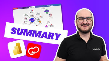 Power BI Full Course Summary: Drill Down Network PRO | Part 12