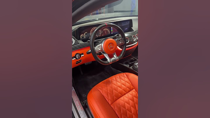 Mercedes Benz S class W221 upgrade interior
