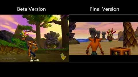 Beta Footage - Crash Twinsanity: Part 1 (General Differences)